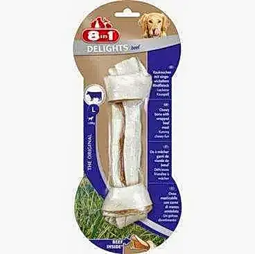 8in1 Delights Bones Düğümlü Biftekli L Köpek Ağız Bakım Kemiği