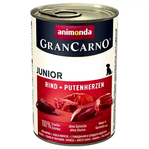 Animonda Gran Carno Junıor Sığır Etli Yavru Köpek Konservesi 400 Gr