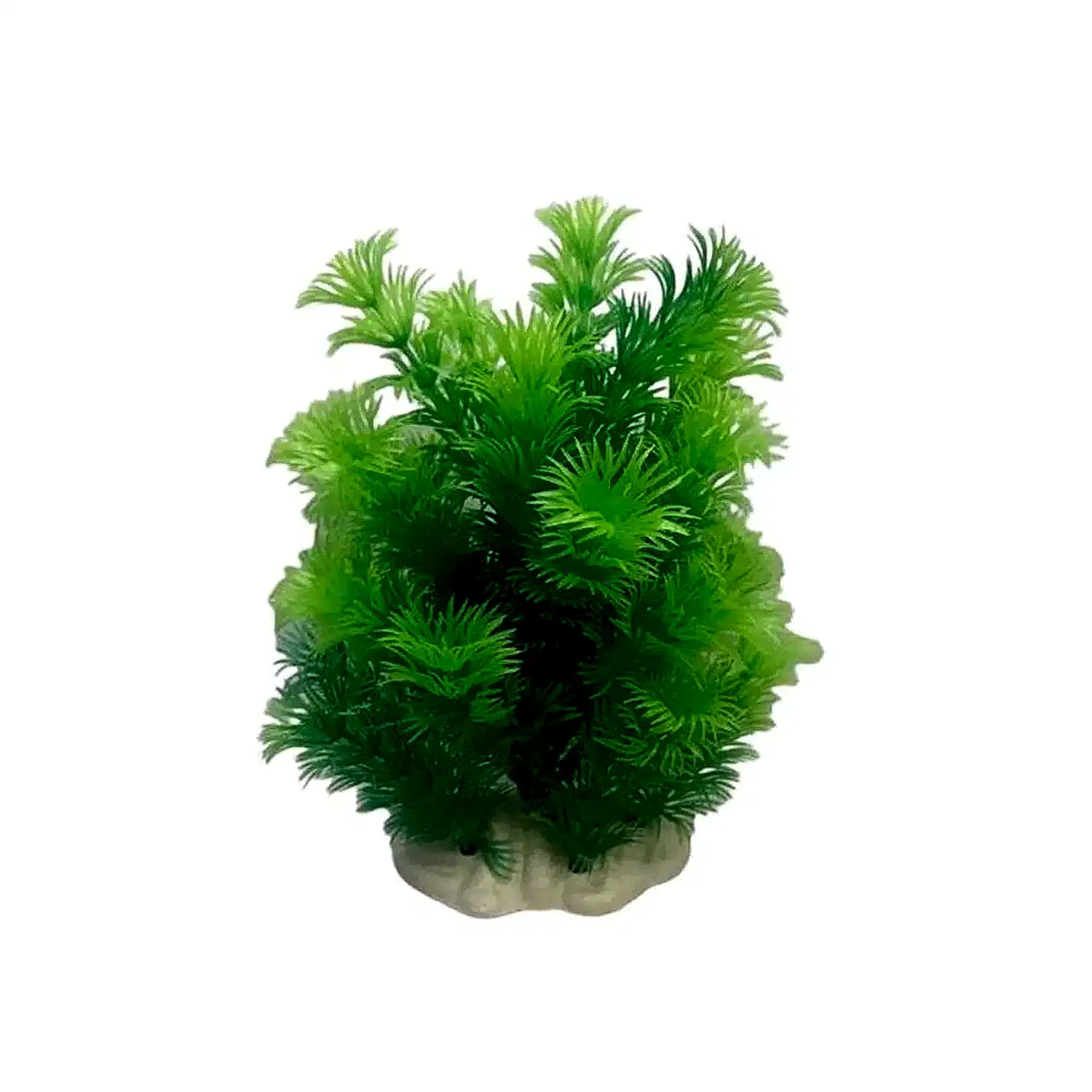 Fancy Plastik Akvaryum Bitkisi Sarı Kırmızı Yeşil 1 Adet