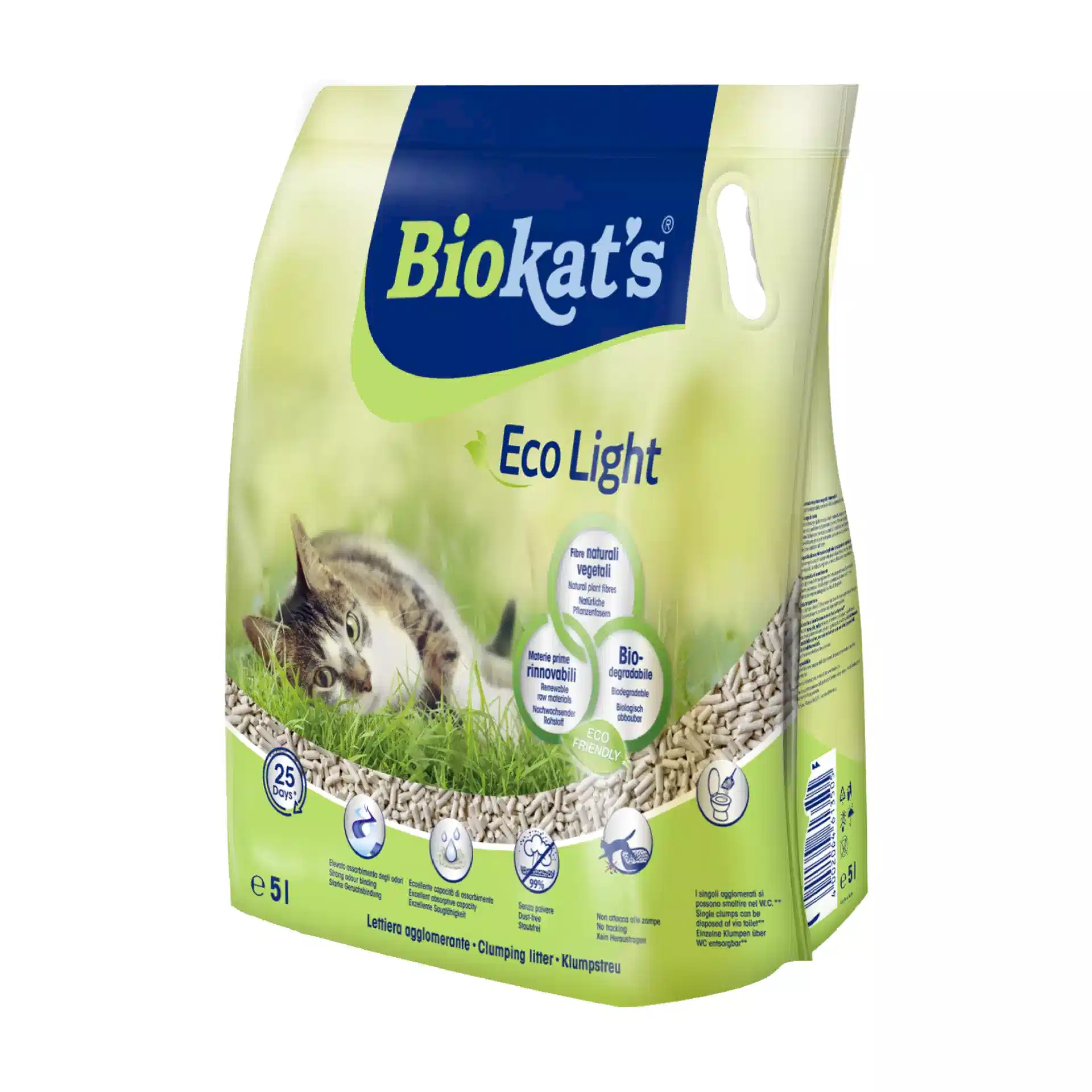 Biokat's pelet kedi kumu 5 lt eco lıght