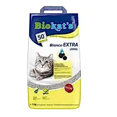 Biokats Bianco Aktif Karbonlu Kedi Kumu10LT