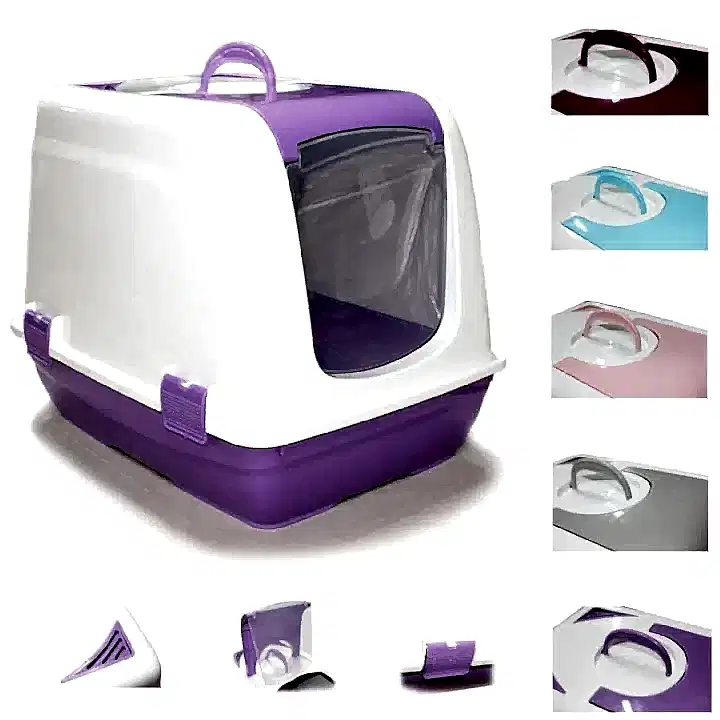 Büyük Boy Kapalı Kedi Tuvaleti 46*65*50cm