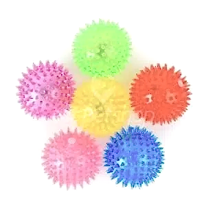 Cadopet Kedi Ve Köpek Oyuncak Tırtıklı Işıklı Top