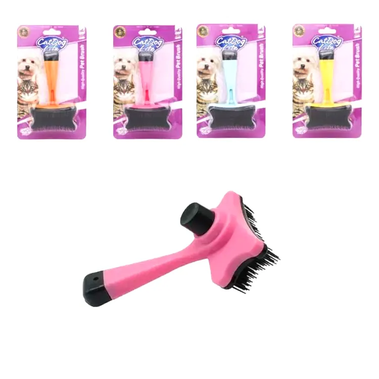 Catlife Plastik Uçlı Tüy Atmalı Tarak 201008