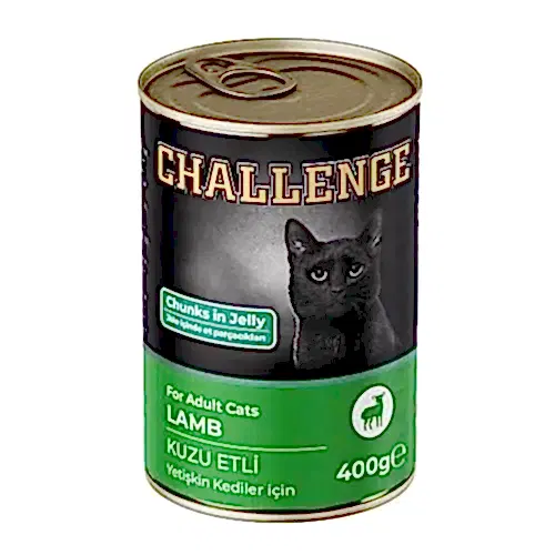 Challenge Kuzu Etli Yetişkin Kedi Konservesi 400 gr