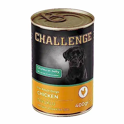 Challenge Tavuklu Köpek Konservesi 400 gr