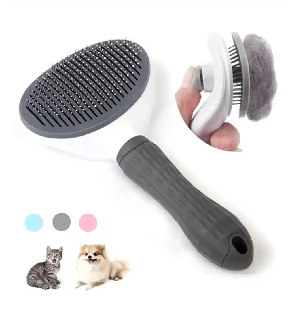 Clean Tüy Atmalı Lüx Oval Fırça Tarak 10*19cm