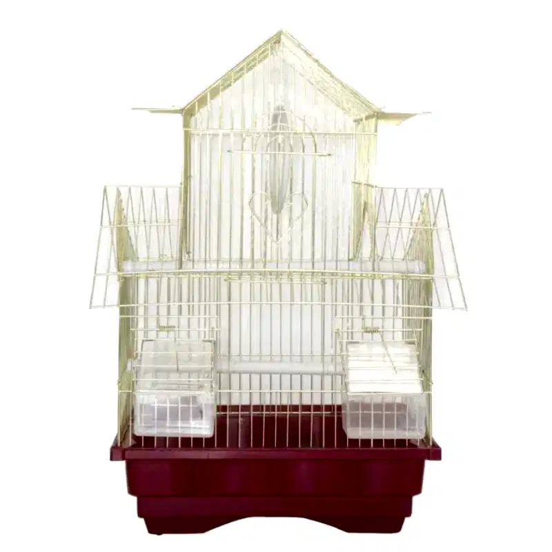 Dayang Çinevi Pirinç Kuş Kafesi 30x23x46 600-A201G