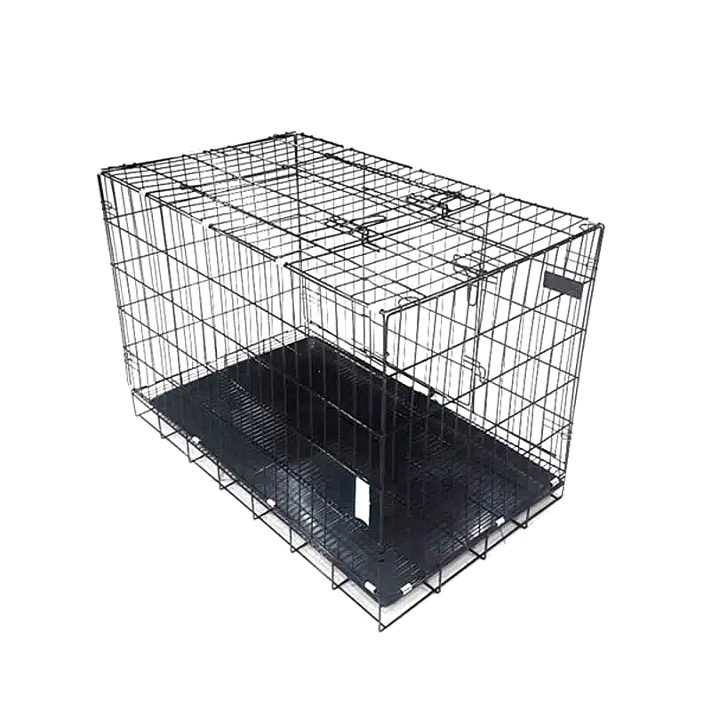 Dog Cages Alt Izgaralı Metal Köpek Kafesi No:2 92*56*66cm