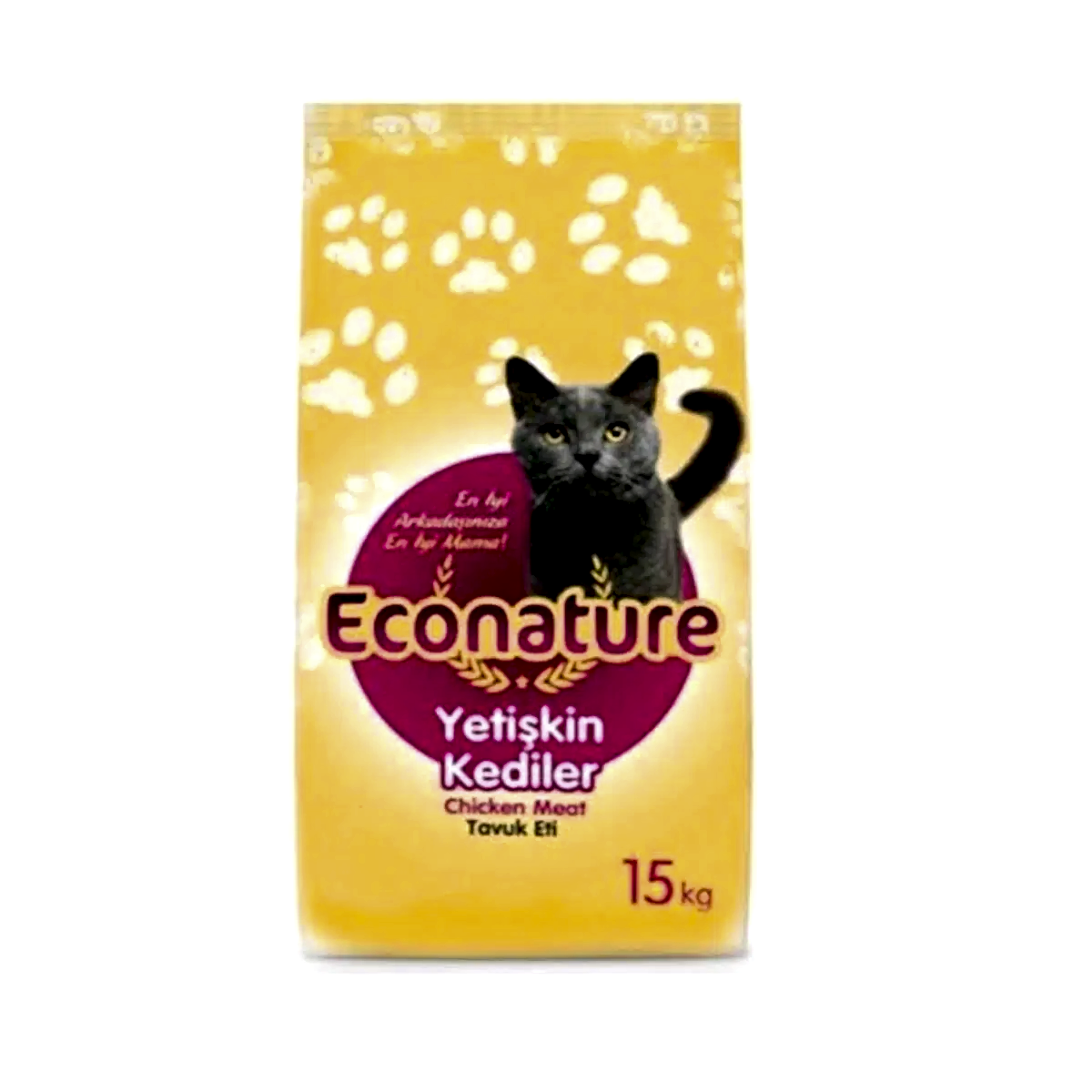 Econature Tavuklu Yetişkin Kedi Maması 15 Kg
