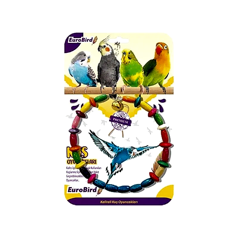 EuroBird Kuş Oyuncağı Daire Salıncak (KY13)