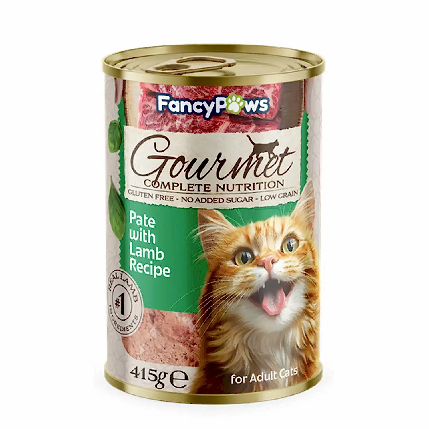 Fancy Paws Kuzulu Pate Kedi Konservesi 415 GR