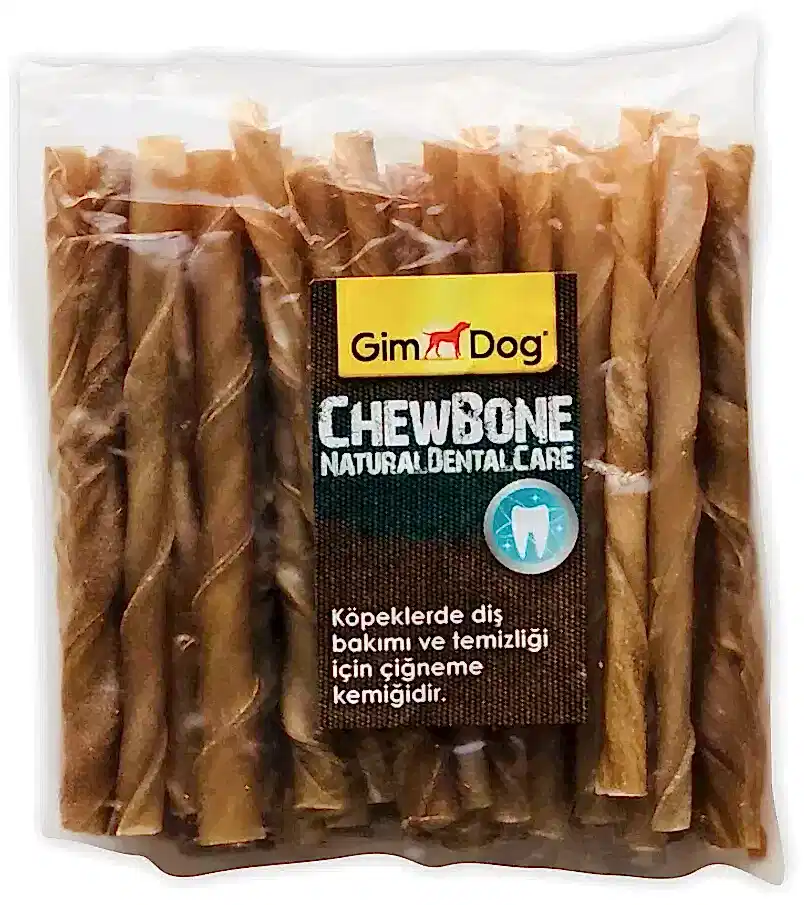 GimDog Mordimi Burgu çubuk 6 gr 50 li Naturel