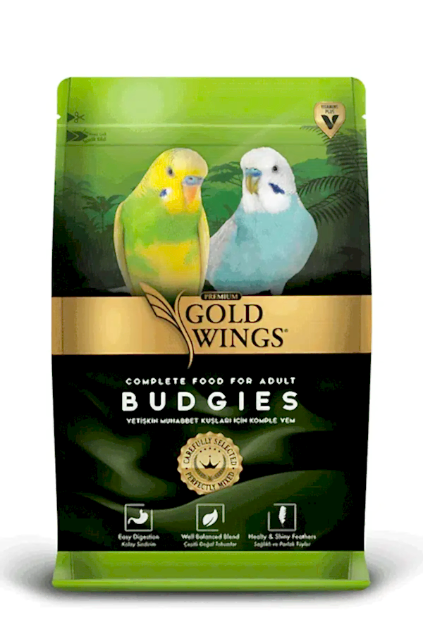Gold Wings Premium Muhabbet Kuşu Yemi 1 Kg