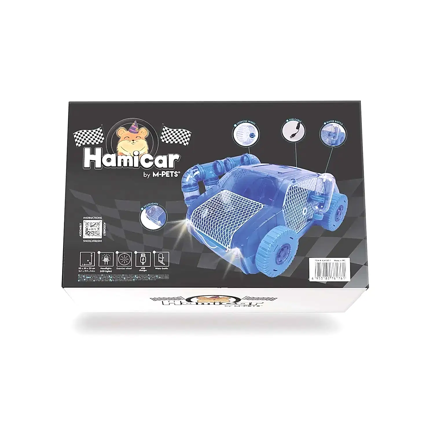 M-pets Hamıcar Hamster Kafesi Mavi 40415817