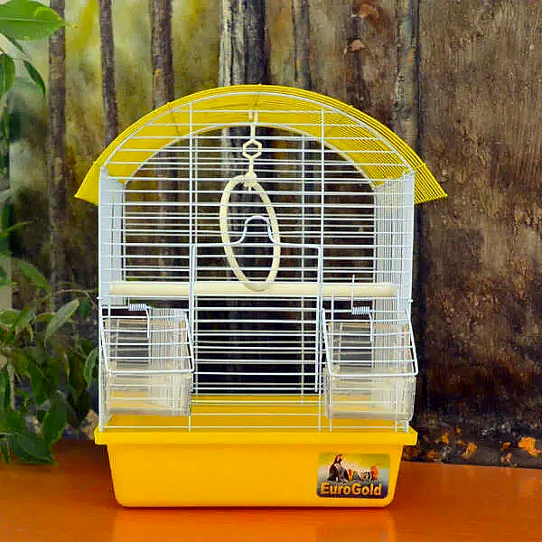 Kafes oval çatılı karışık renkli 34,5*28*45.5