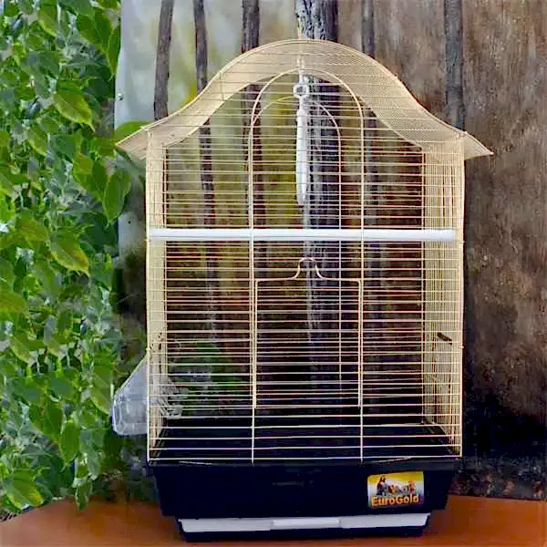 Eurogold Prinç Kuş Kafesi XL 34,5x28x54,5 1218AG