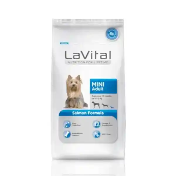 Lavital Mini Adult Somonlu Mini Irk Yetişkin Köpek Maması 1,5 Kg