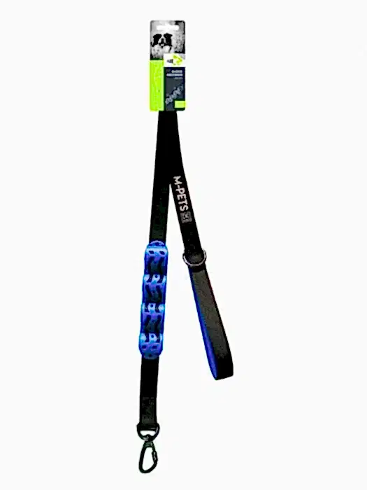 M-PETS FLEX ŞOK EMİCİ GEZDİRME TASMA MAVİ 120 cm