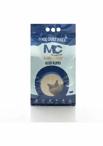 Mc Aktif Karbonlu Tozsuz Kedi Kumu 10 Lt