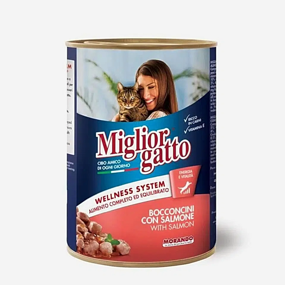 Miglior Gatto Somonlu Parça Etli Kedi Konservesi 405 Gr