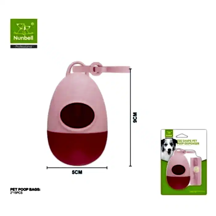 Nunbell Dışkı Torbası Taşıma Kabı 1 Rulo Yedekli