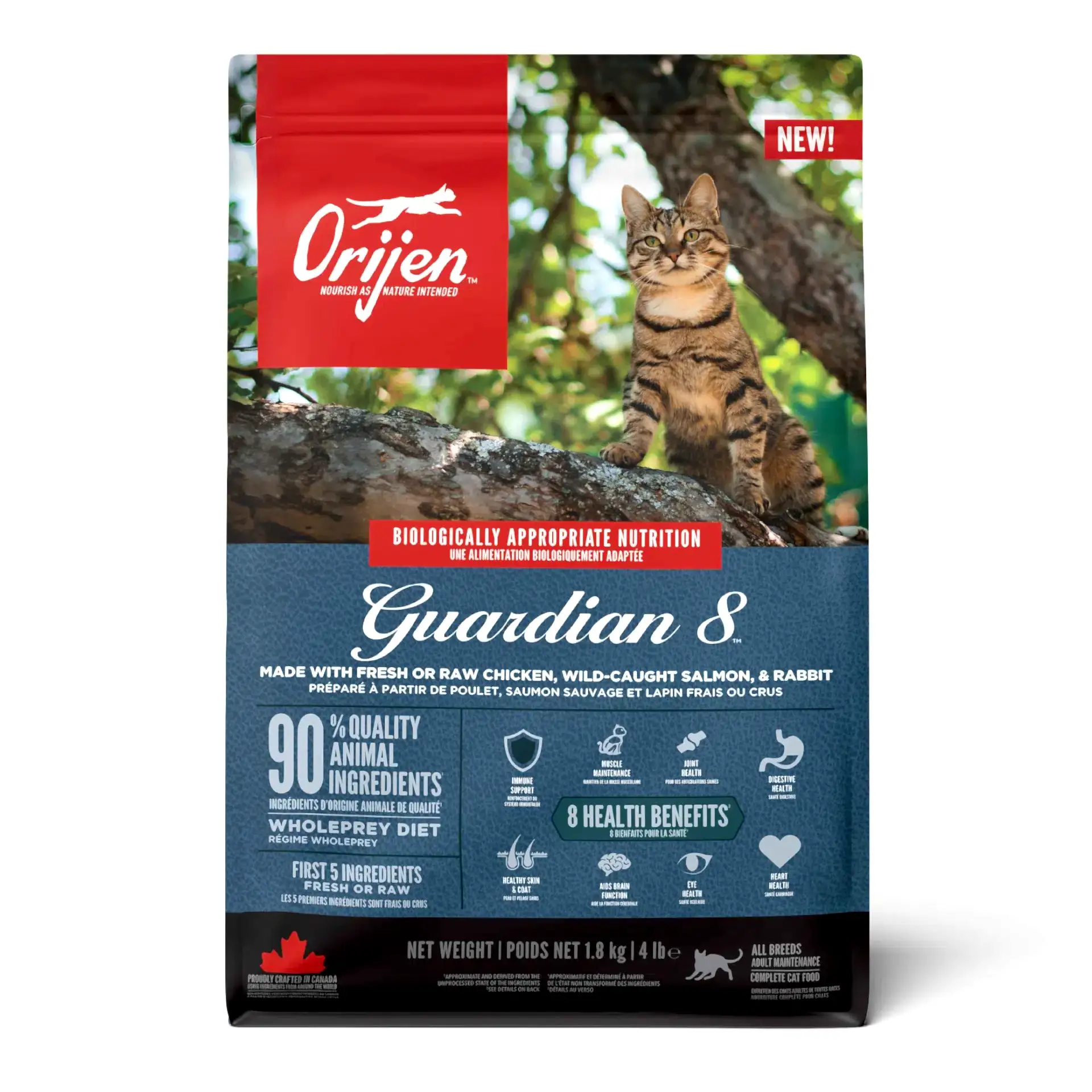 Orijen Guardian8 1,8 Kg Yetişkin Kedi Maması