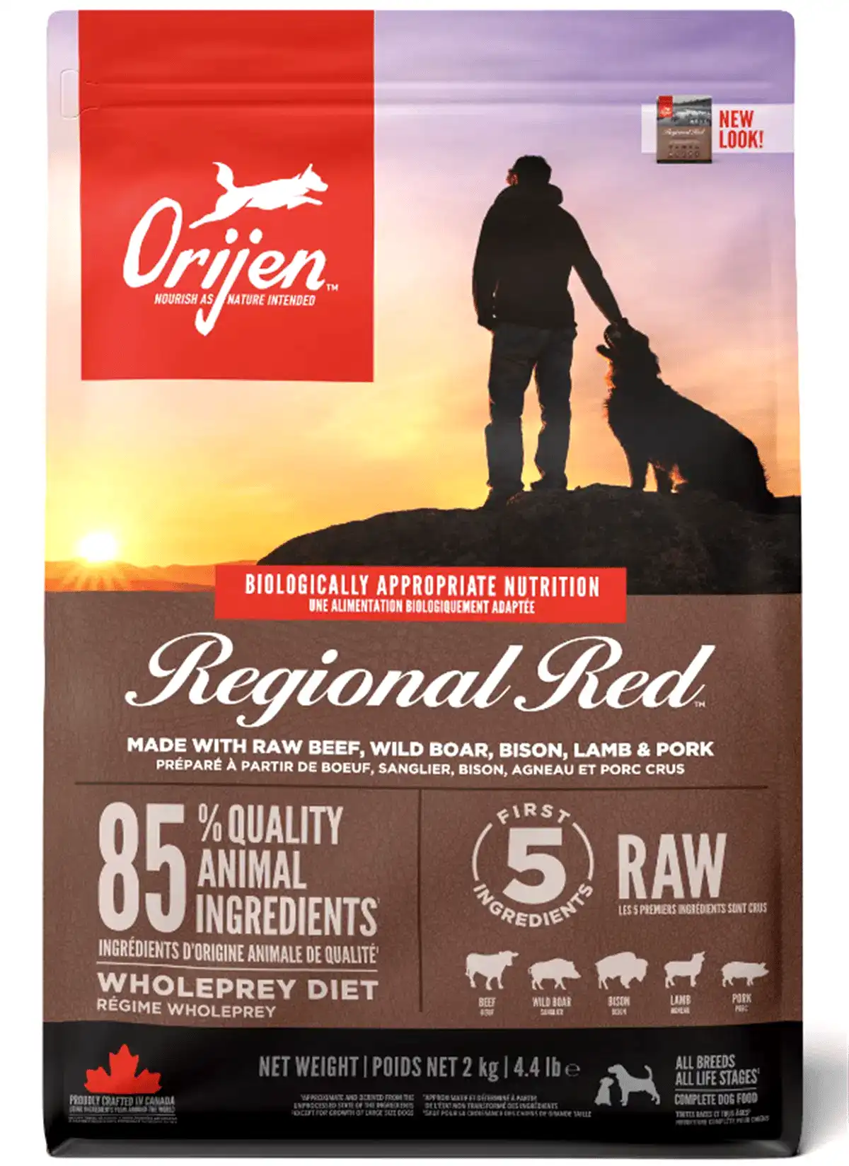 Orijen Regional Red Yetişkin Köpek Maması 2 Kg