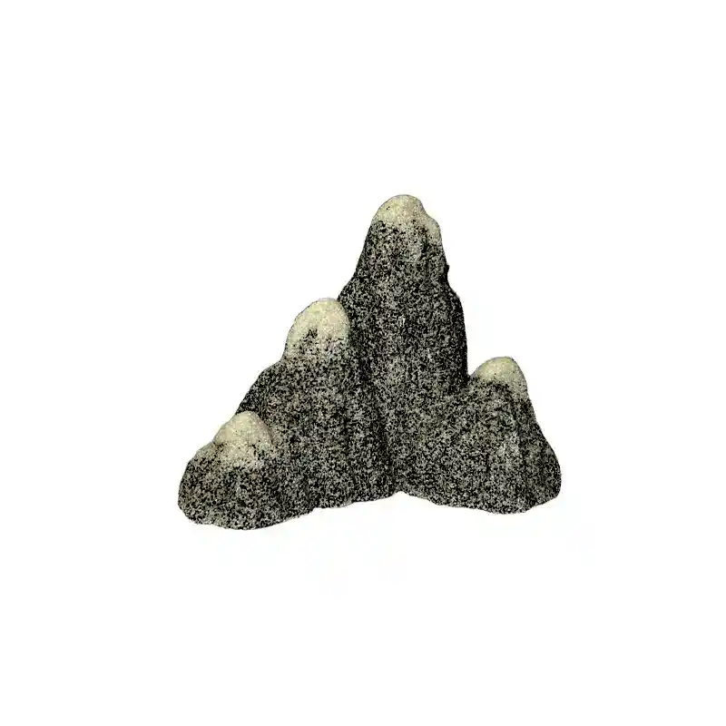 Dophin Buzul Dokulu Gri Dağ L Boy Akvaryum Dekoru 22*10*17H