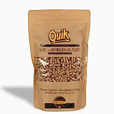 Quik Doğal Çam Pellet Kemirgen ve Kuş Altlığı 750 Gr