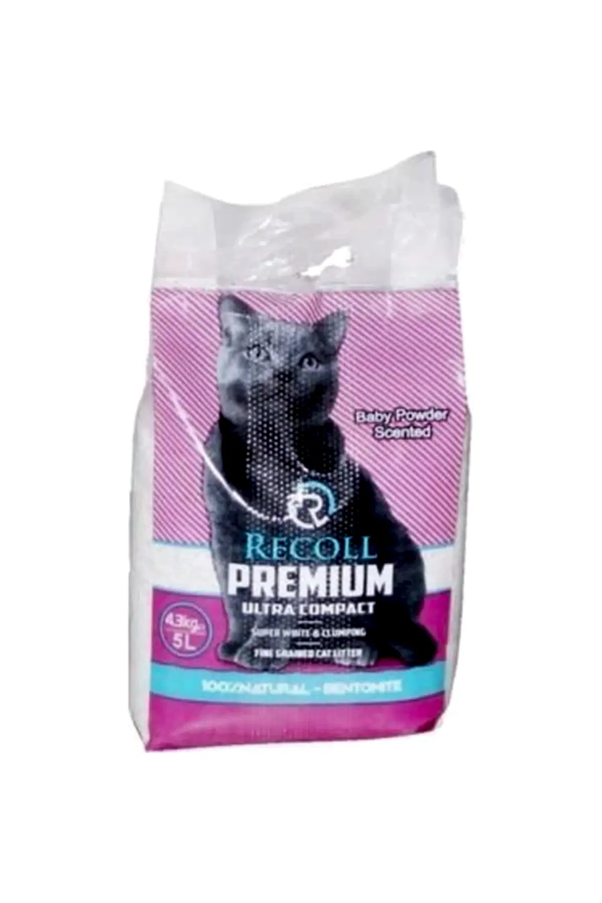 RECOLL Bebek Pudralı İnce Kedi Kumu 10 lt