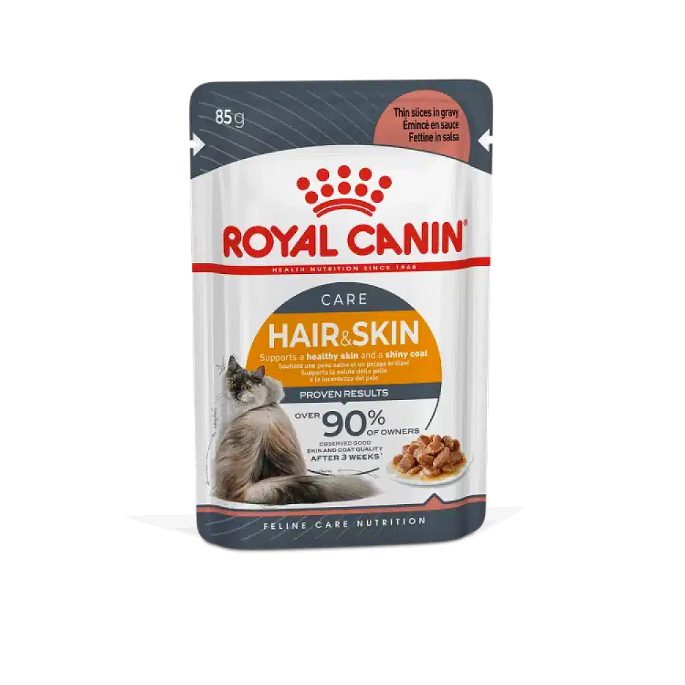 Royal Canin Hair & Skin Gravy İntense Beauty Konserve Kedi Mama 85 Gr