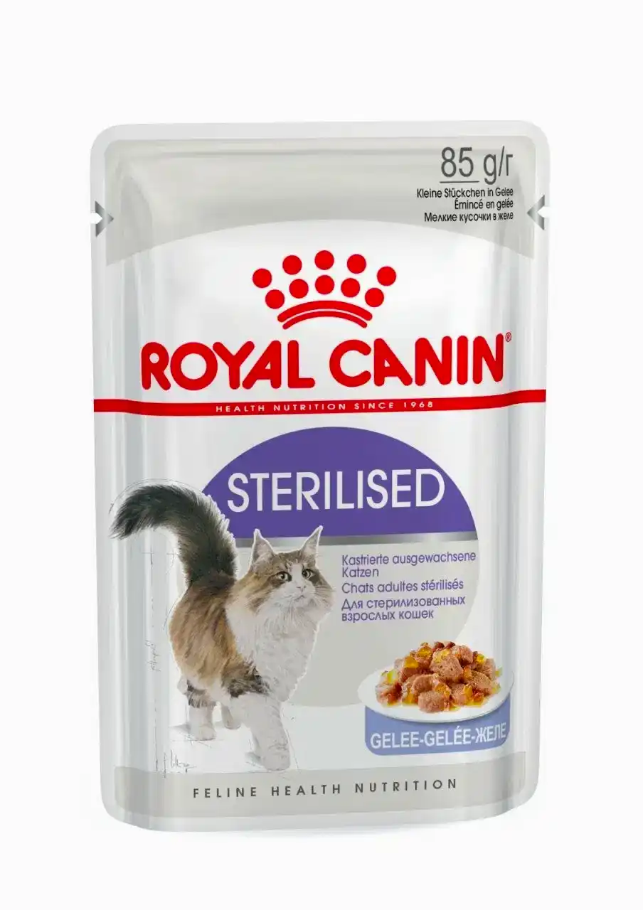 Royal Canin Sterilised Jelly Kısırlaştırılmış Kedi Konservesi 85 Gr