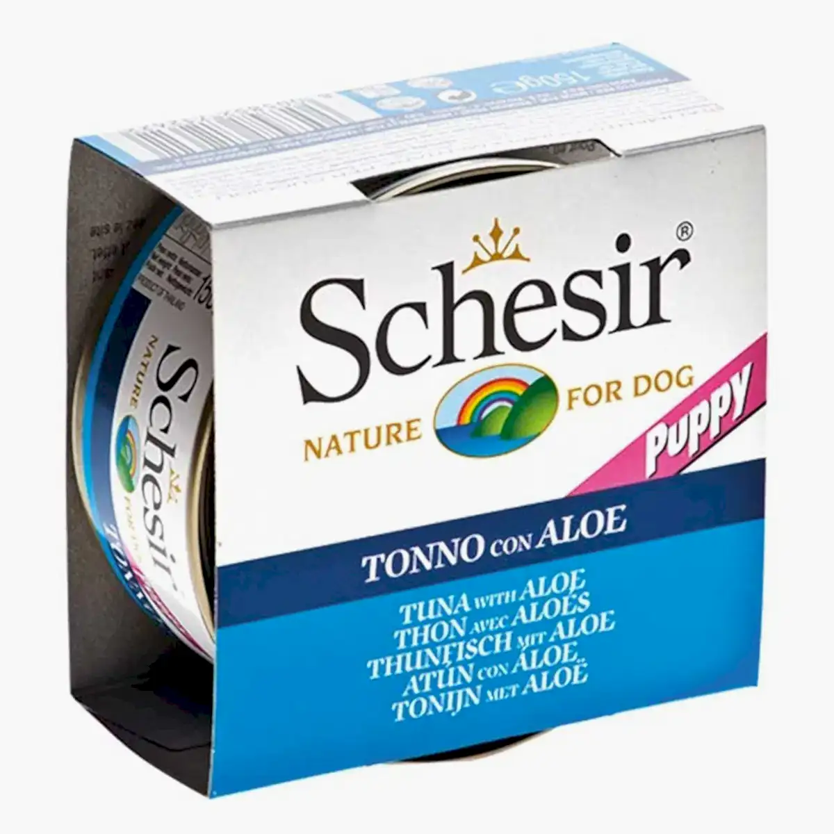 Schesir Ton Balıklı Aloeveralı Yavru Köpek Konservesi 150 Gr