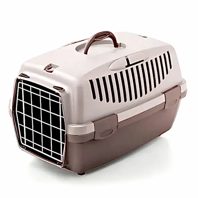 Stefanplast Gulliver 1 Metal Kapılı Kedi Köpek Çantası Gülkurusu