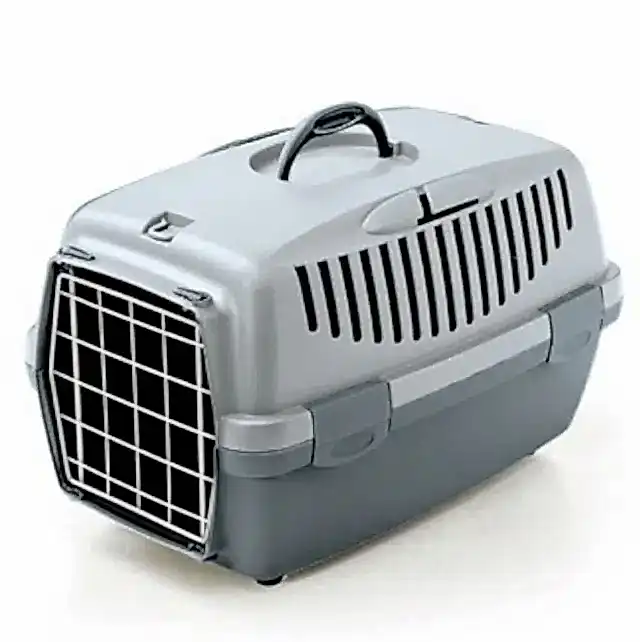 Stefanplast Gulliver 1 Metal Kapılı Kedi Köpek Taşıma Çantası Mavi