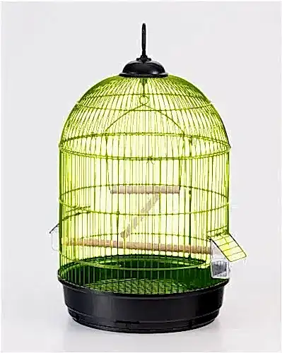 Yuvarlak Kuş Kafesi Pirinç 34*55 (F3105AG) 1205